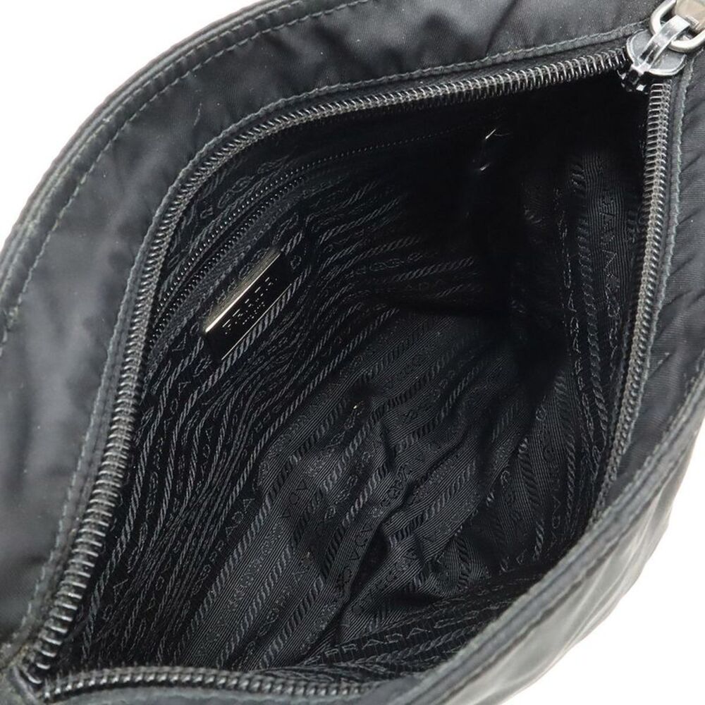 Prada BT0741 Nylon Leather Shoulder Bag - Picture 6 of 7